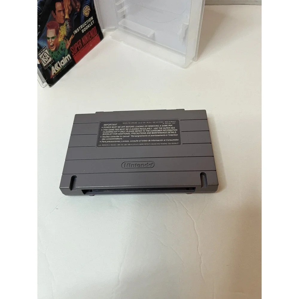 CIB BATMAN FOREVER NINTENDO SNES VIDEO GAME‎ COMPLETE IN BOX CIB Nice Shape!